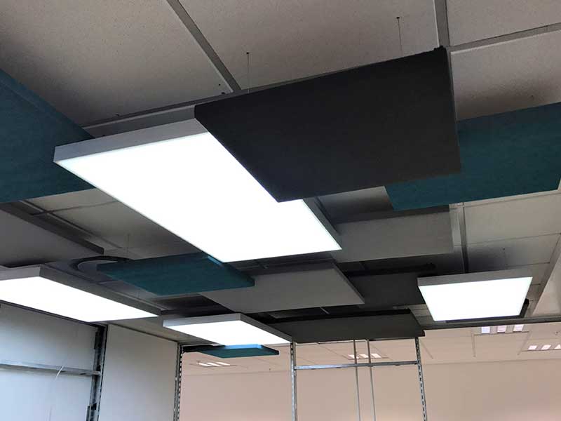 Horizontal Acoustic Treatments