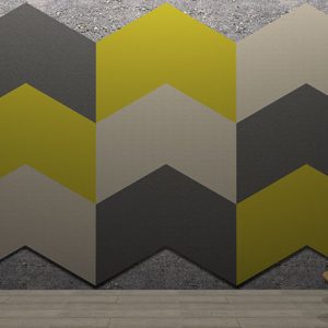 Adhesive Wall and Ceiling Panels Chevrons