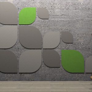 Adhesive Wall and Ceiling Panels Leaf