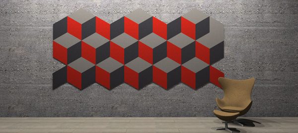 Adhesive Wall and Ceiling Panels Parallelogram