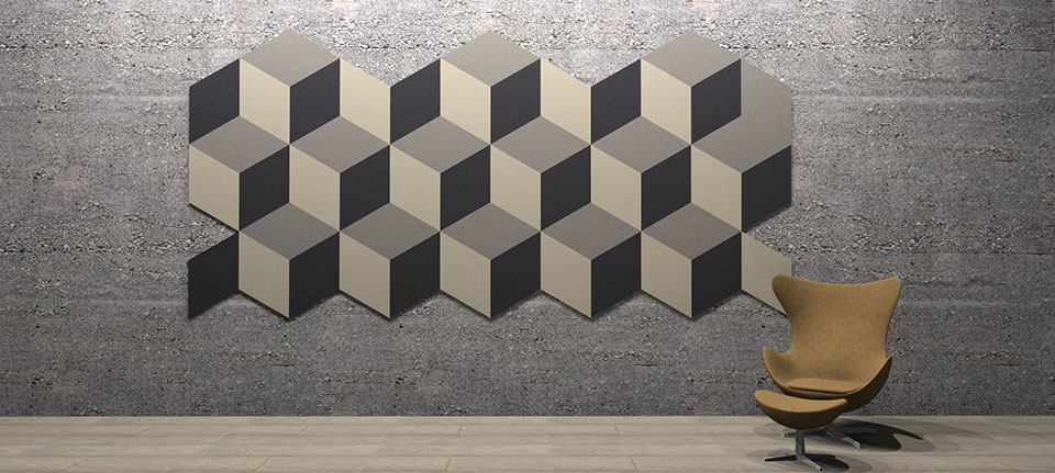 Adhesive Wall and Ceiling Panels Parallelogram