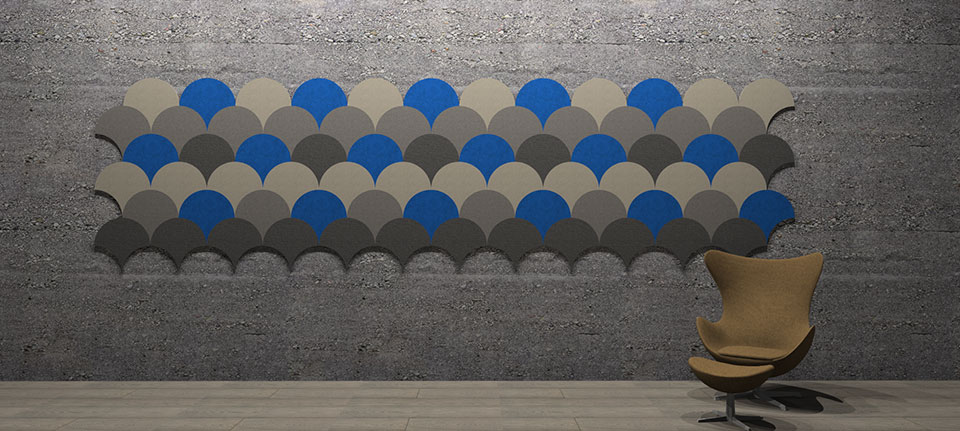 Adhesive Wall and Ceiling Panels Scallops Adhesive Wall and Ceiling Panels Scallops