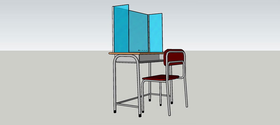 u Shape School Screen u Shape School Screen