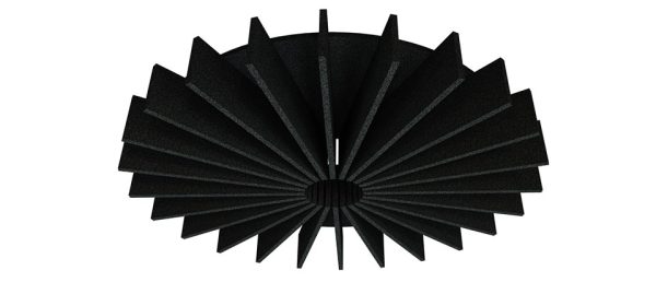 Acoustic Baffles 15 Degree Radial